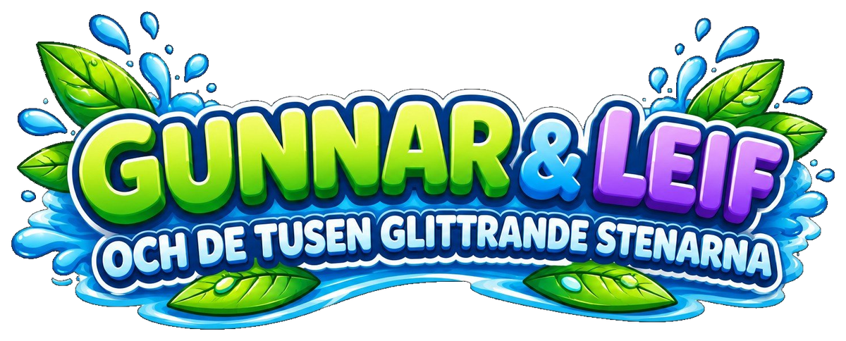 Gunnar och Leif och de tusen glittrande stenarna